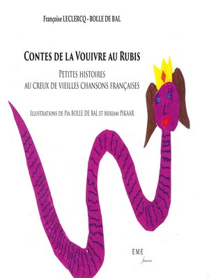 cover image of Contes de la Vouivre au rubis